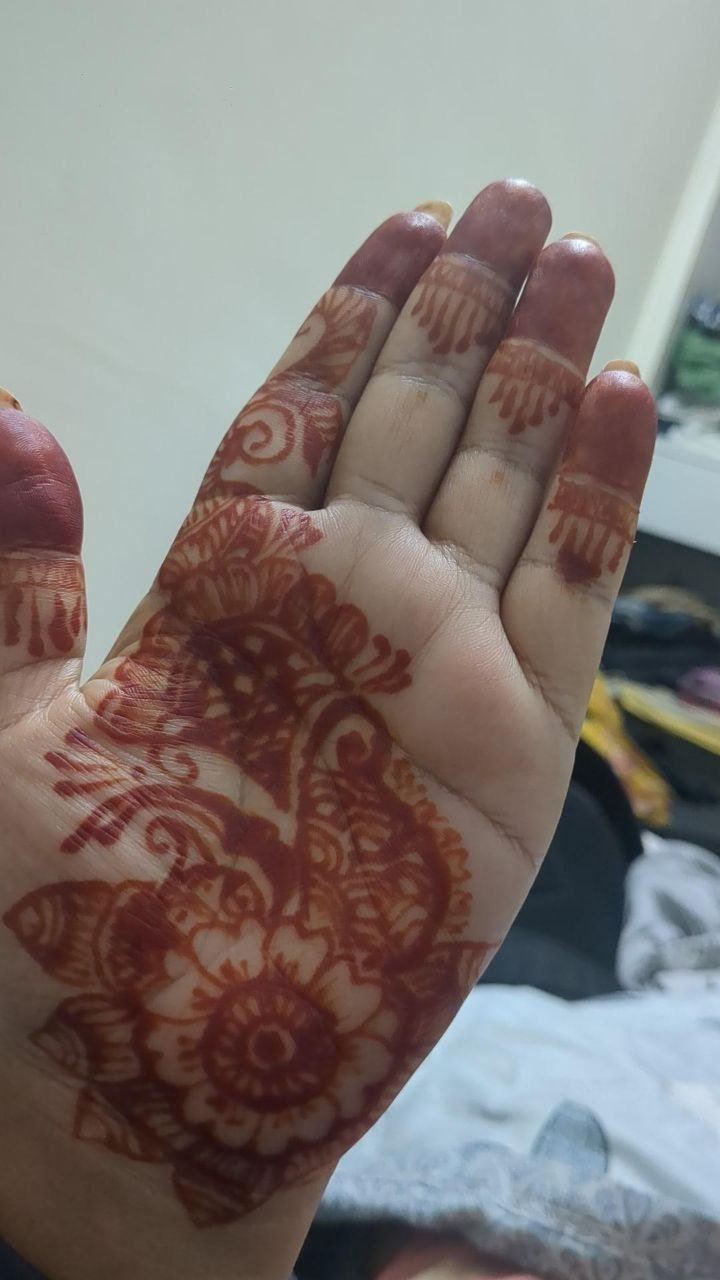 Ankita's mehndi from our wedding